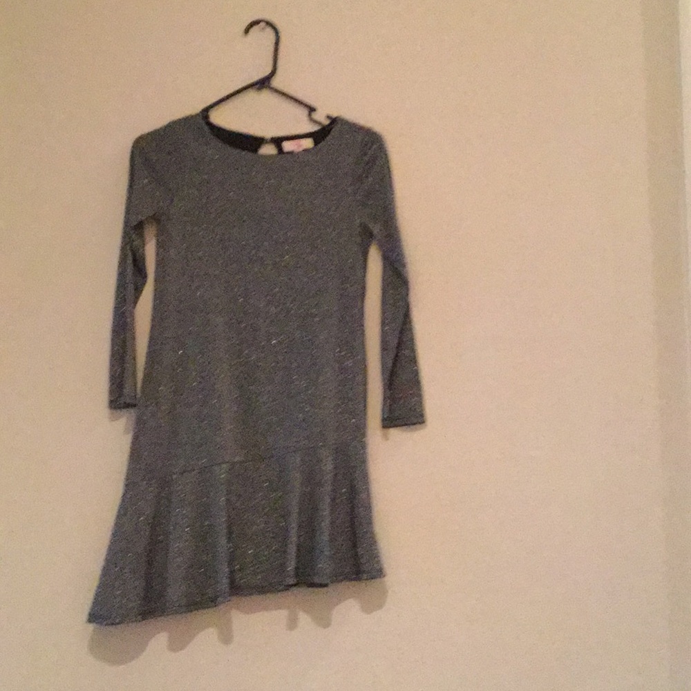 A long sleeved dress